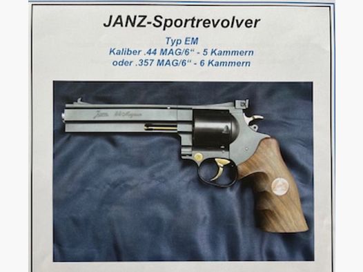 Janz Sportrevolver 44 Magnum