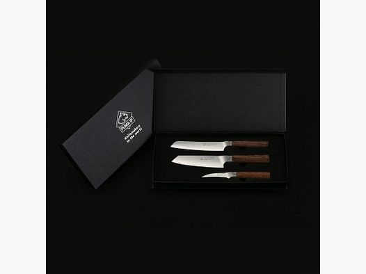 Conjunto PUMA IP de 3: pequeño chef, santoku y cuchillo de pelar