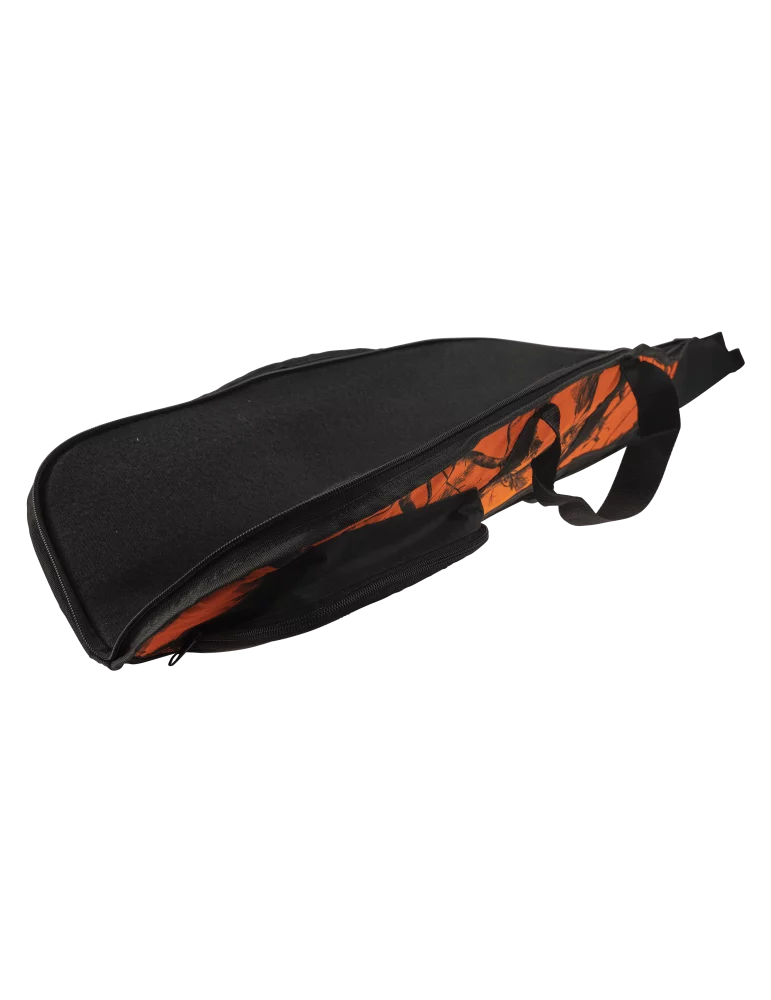 Futteral für Büchse chauda 120cm orange camo Januel mit Tasche, Bild 4 von 5