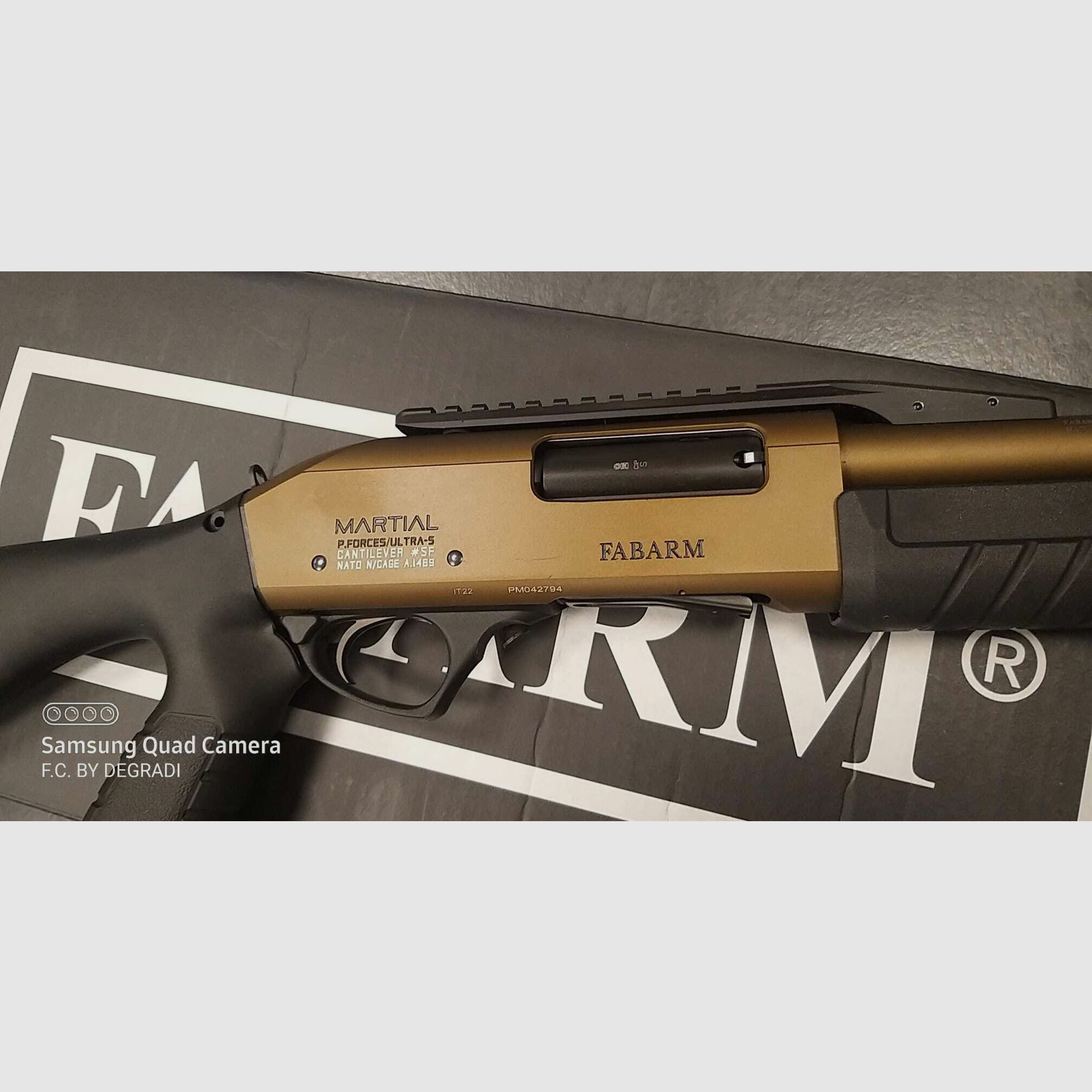 FABARM CANTILEVER 12 GA PUMPGEWEHR, Bild 4 von 4
