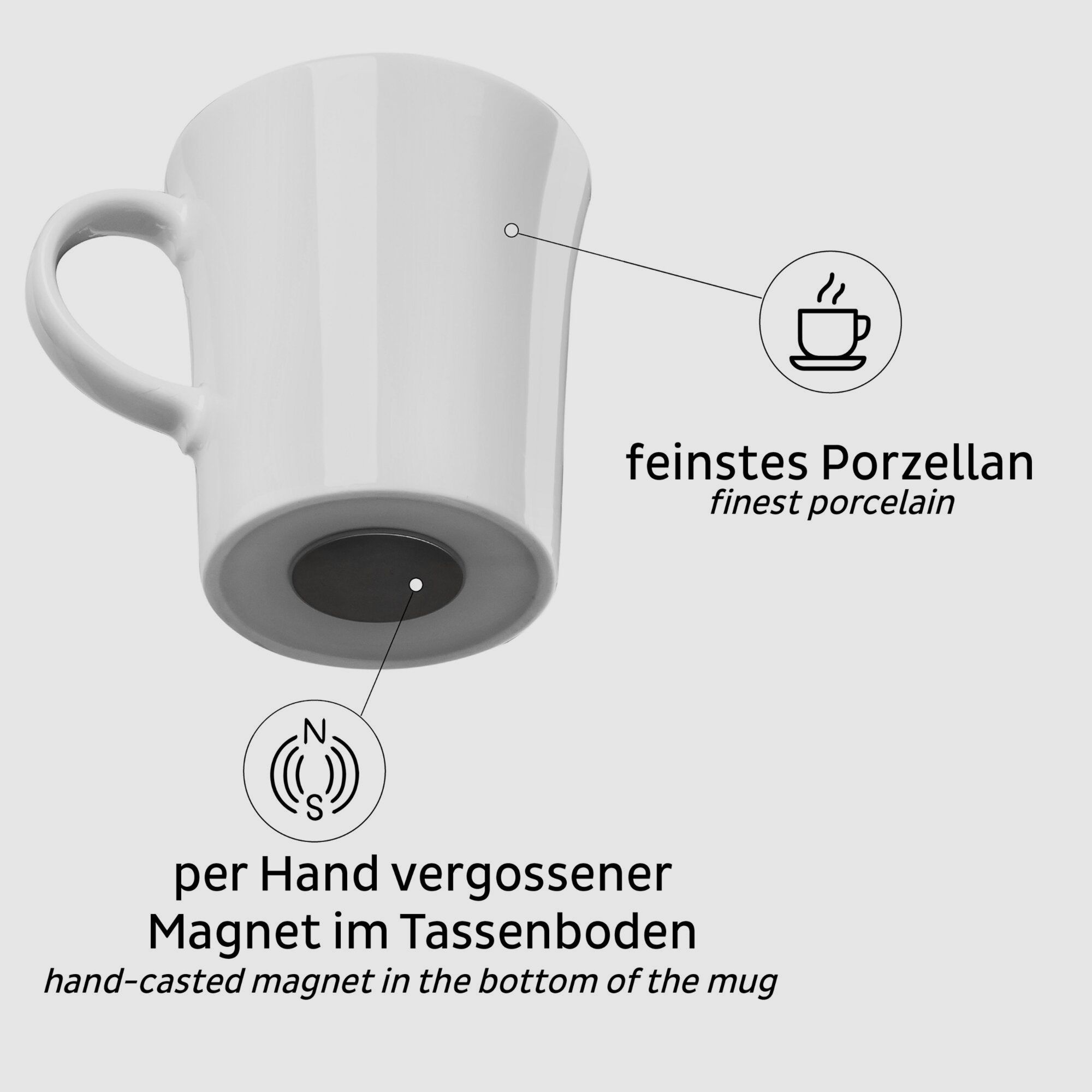 Tazza in porcellana Magnet, immagine 7 di 7