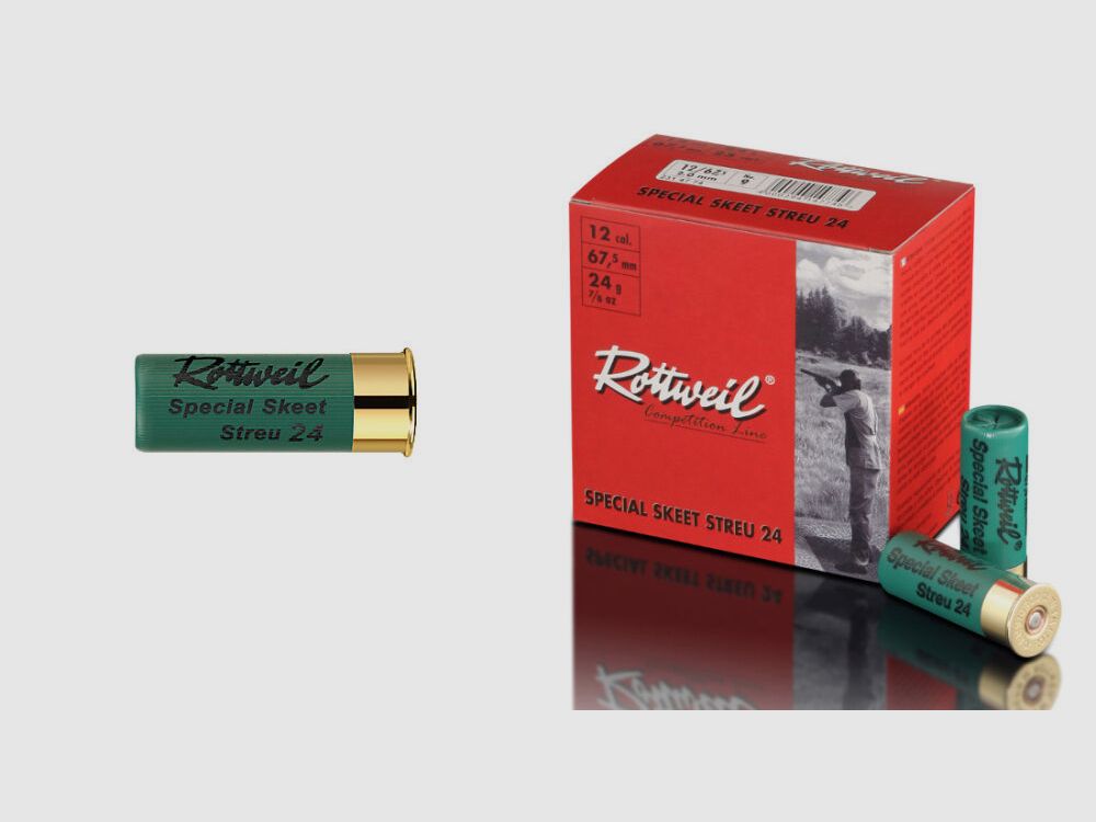 Rottweil 250 Schuss Special Skeet Streu 24 No.6 / 2mm / 24g