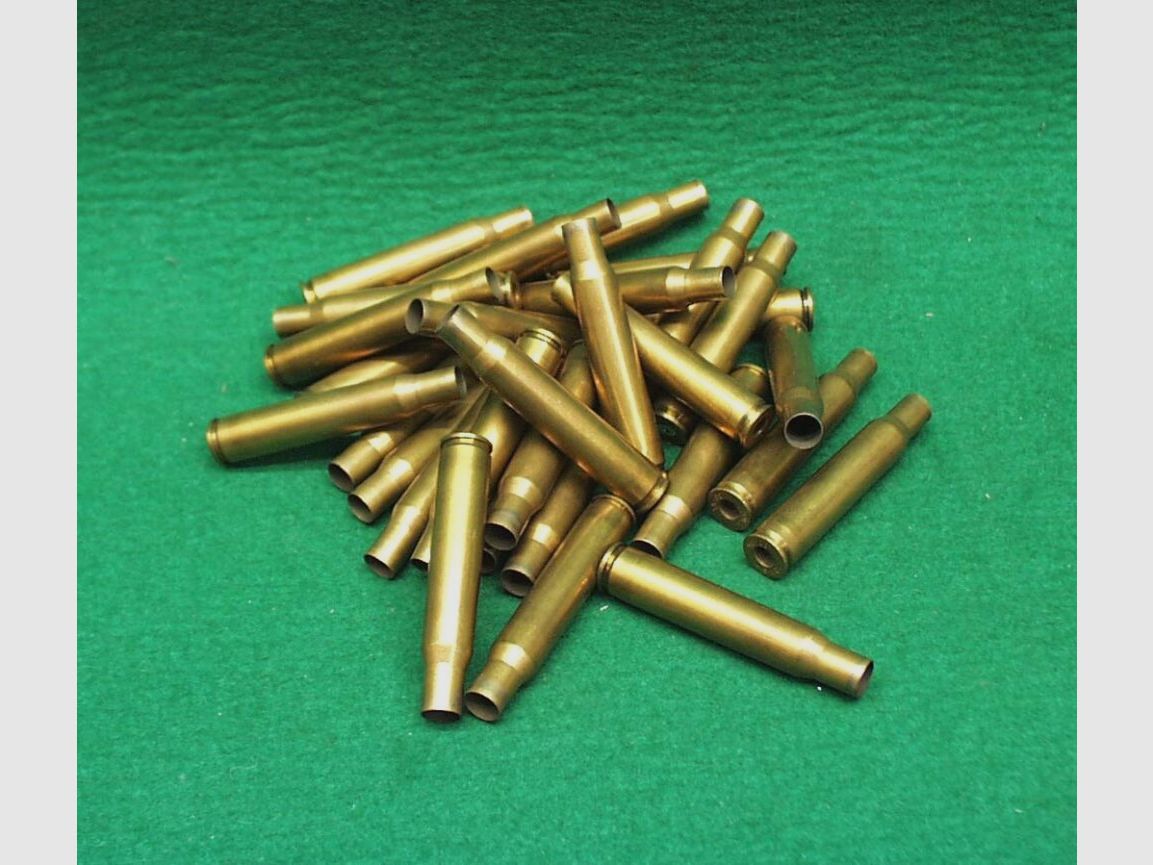 Fundas RWS .30-06, disparadas una vez