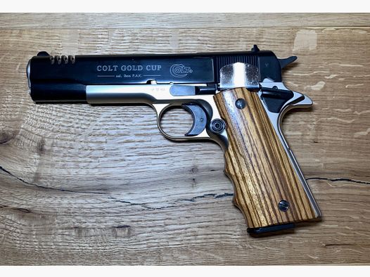 Colt Gold Cup, Colt Government 1911, pistolet sygnałowy 9mm P.A.K, Umarex