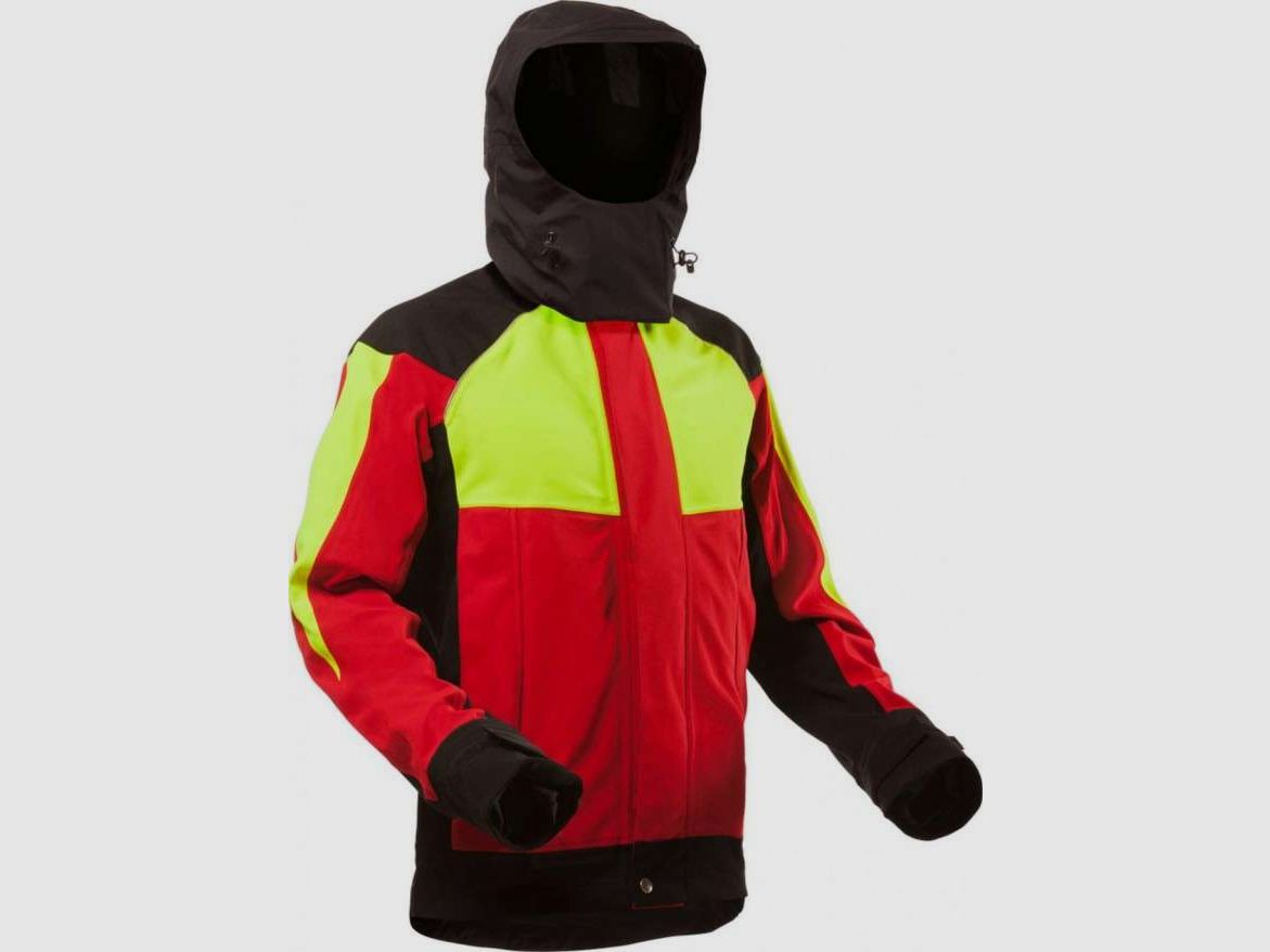 Pfanner Regenjacke Ventura rot-gelb, Bild 2 von 13
