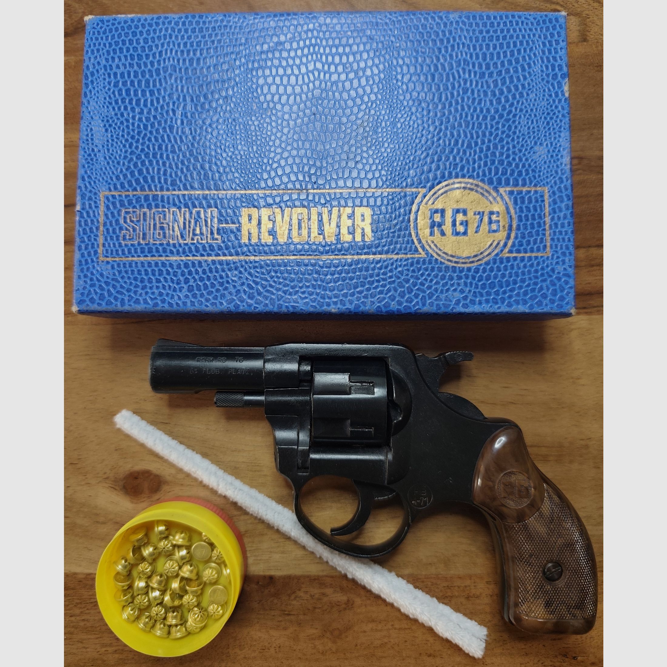 Röhm RG 76 Rewolwer Kaliber 6mm PTB 140/2