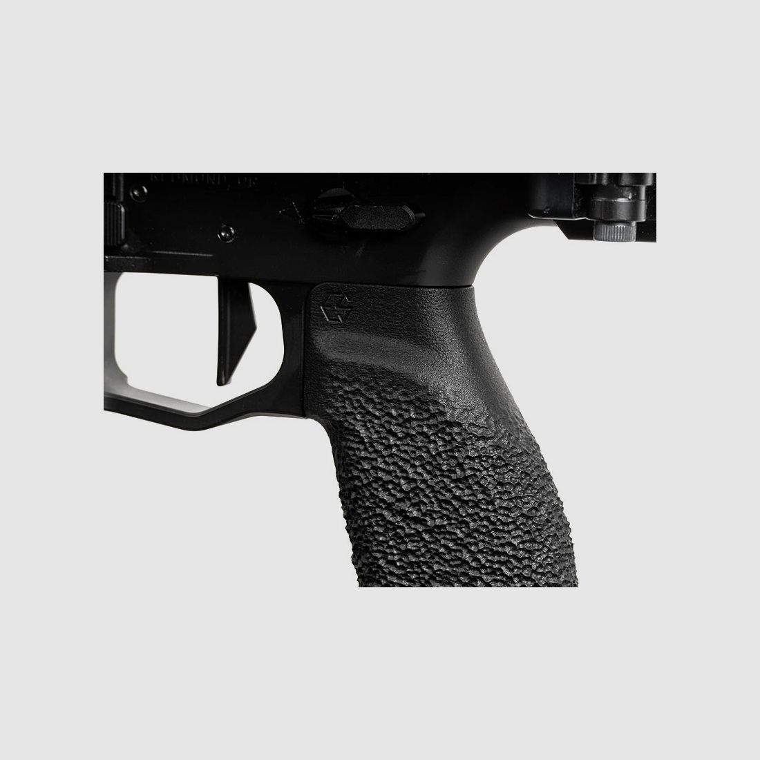 Edgar Sherman Design GRANITE Poignée de Pistolet Coarse, Noire