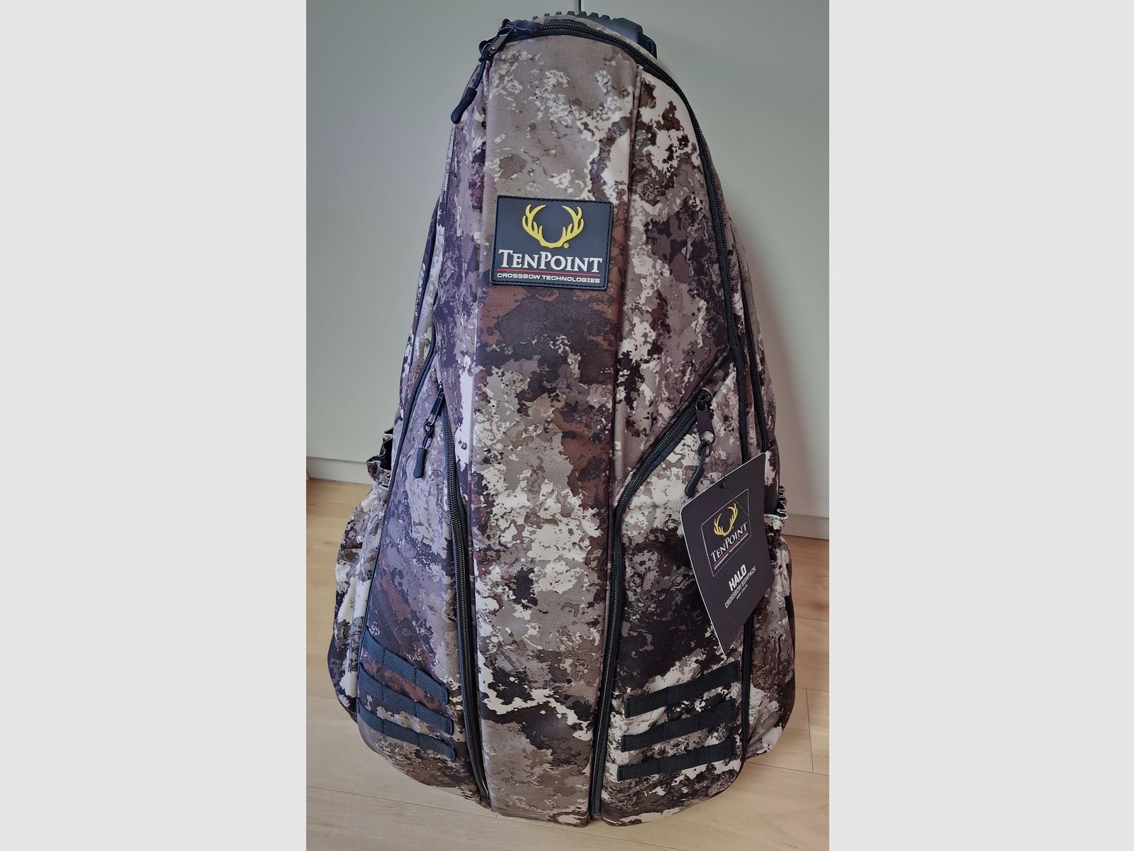 Tenpoint Havoc RS440 Grafito incluido mochila para arco de ballesta Halo HCS-20120 y 6 piezas de 16'' EVO-X Center Punch Premium flechas con Alpha-Nocks