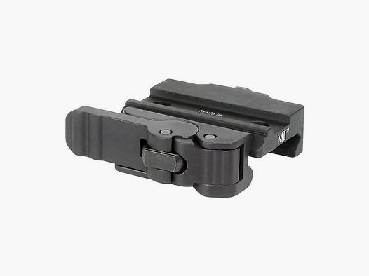 MIDWEST INDUSTRIES FOR ATLAS BIPOD MIDWEST INDUSTRIES UNIVERSAL SHORT QD OPTIC MOUNT BASE BLACK