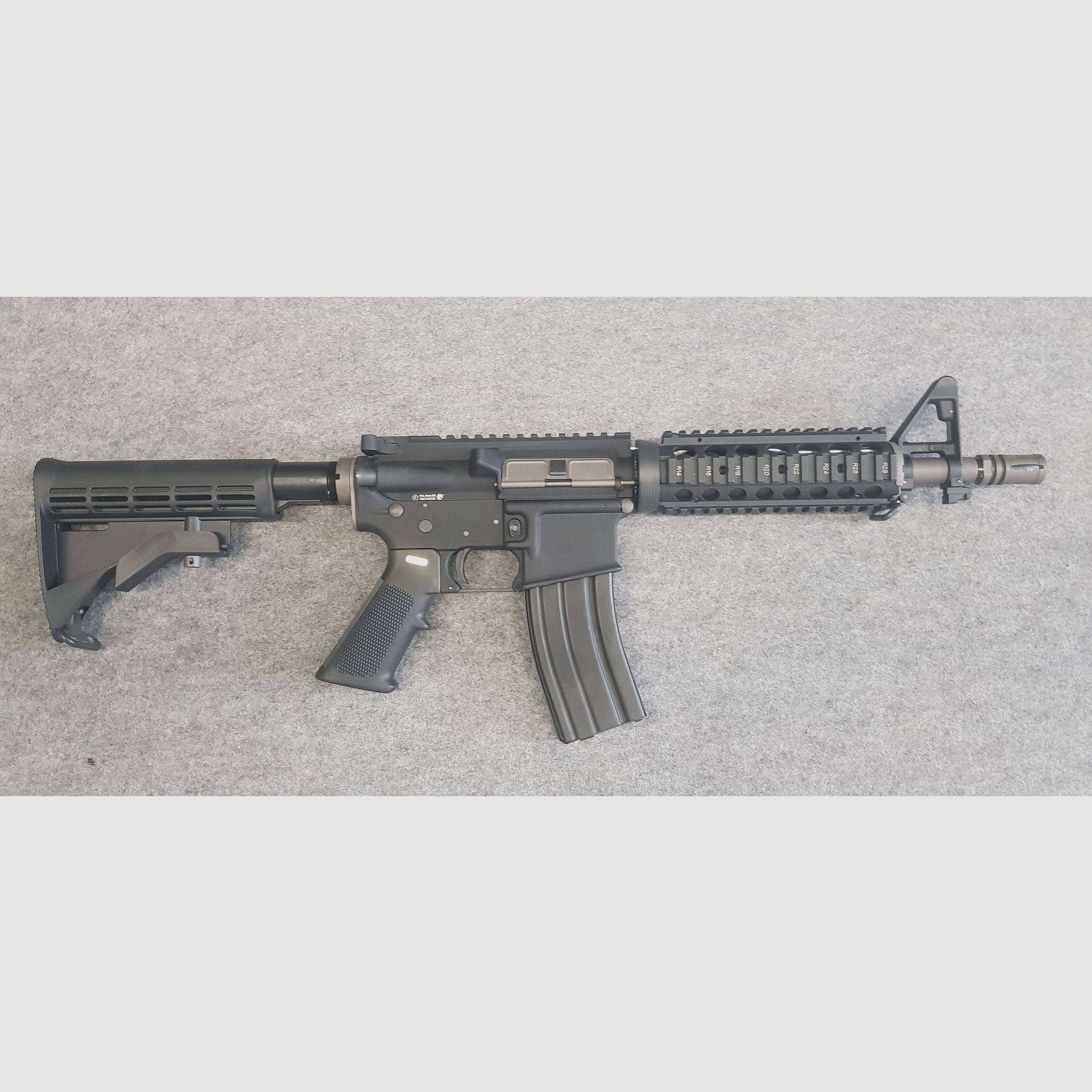 Neuwertig WE CQB R  GBB V3 Open Bolt Black Edition Softair Gewehr M4  ab 18 Jahre 6mm BB 