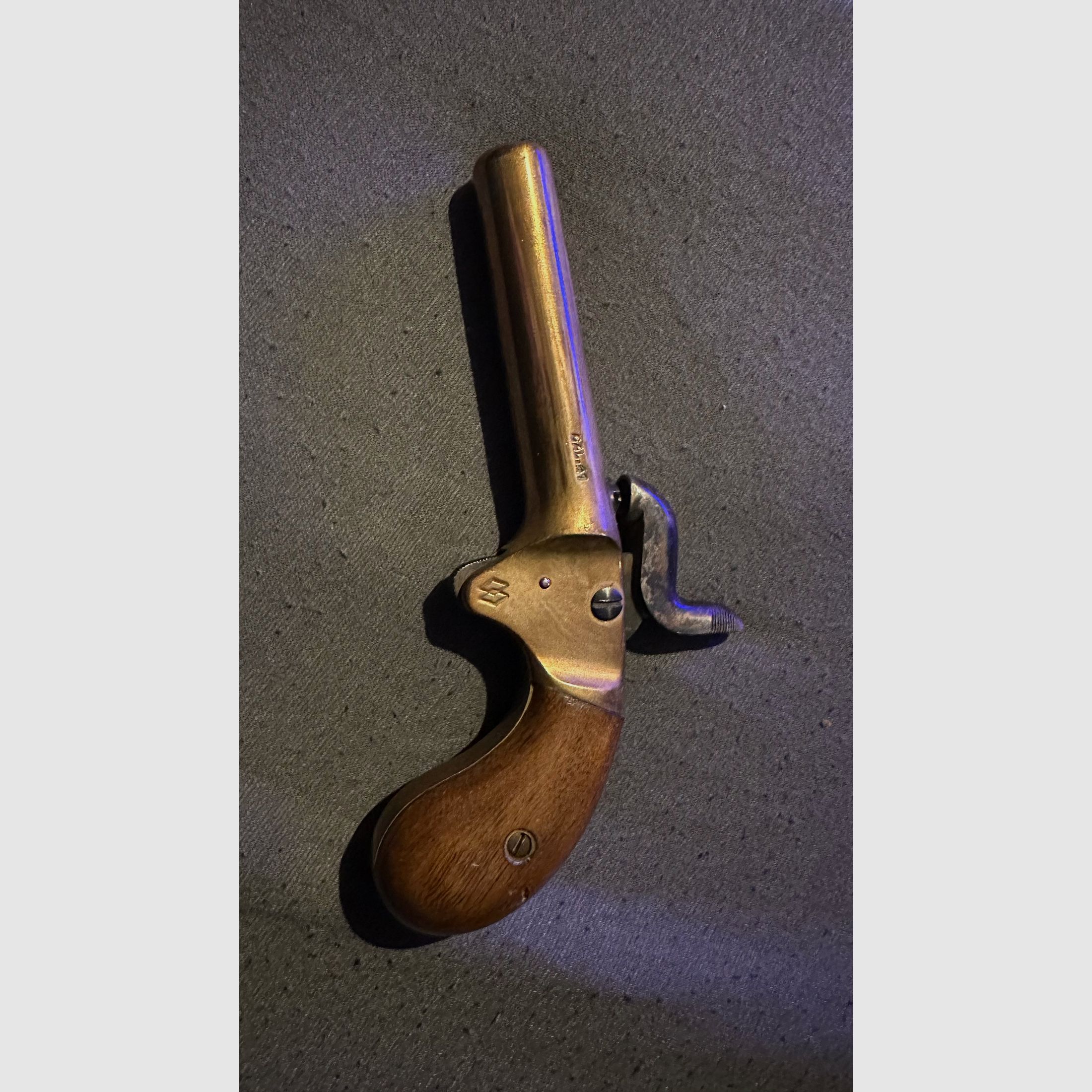 Mississippi River Derringer Pistole - Turner Kirkland - Kal. 41 Vorderlader