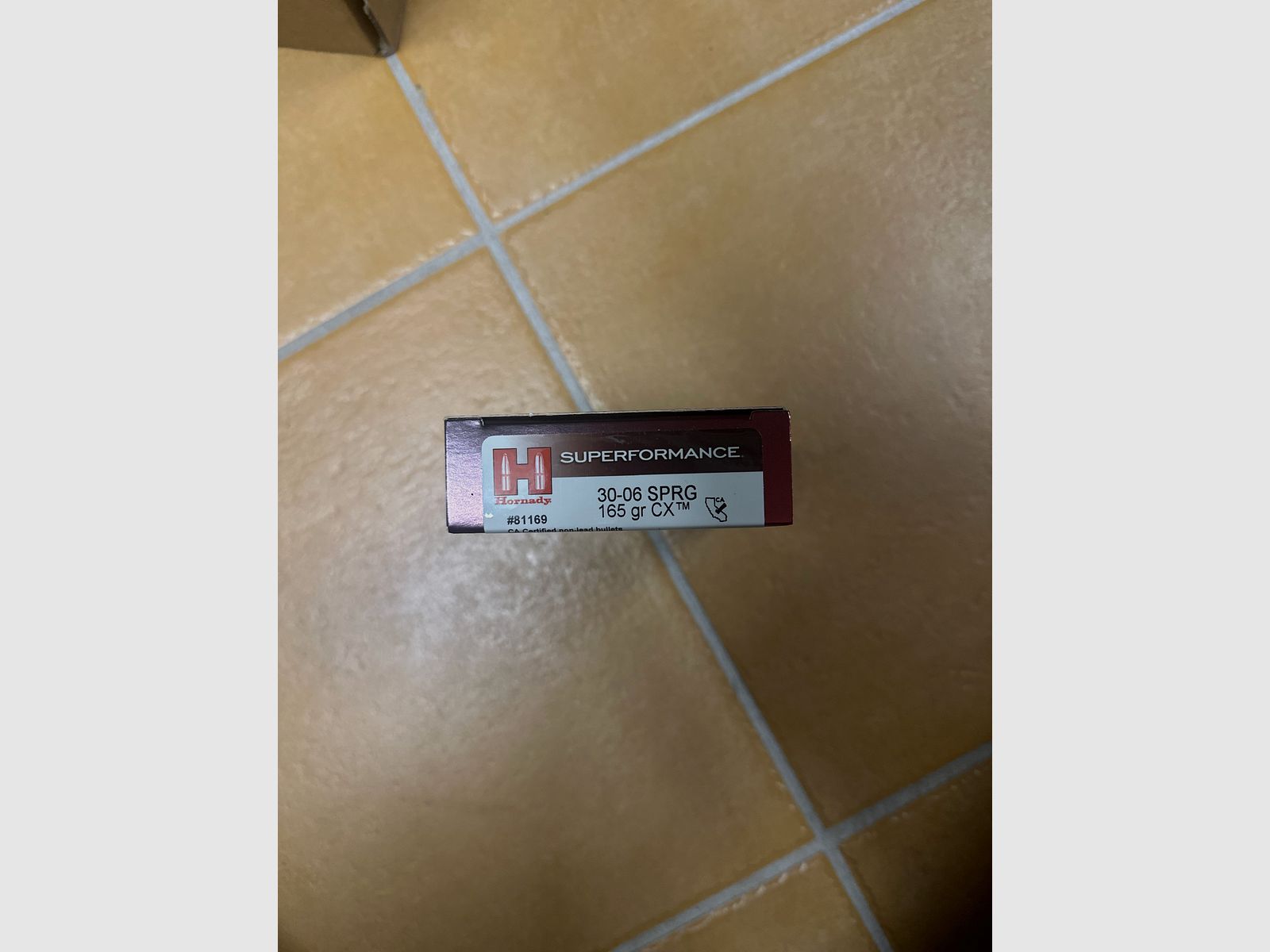 Hornady .30-06 Spr. Superformance® CX 10,7g/165grs. - 100 Schuss (5Packungen) 