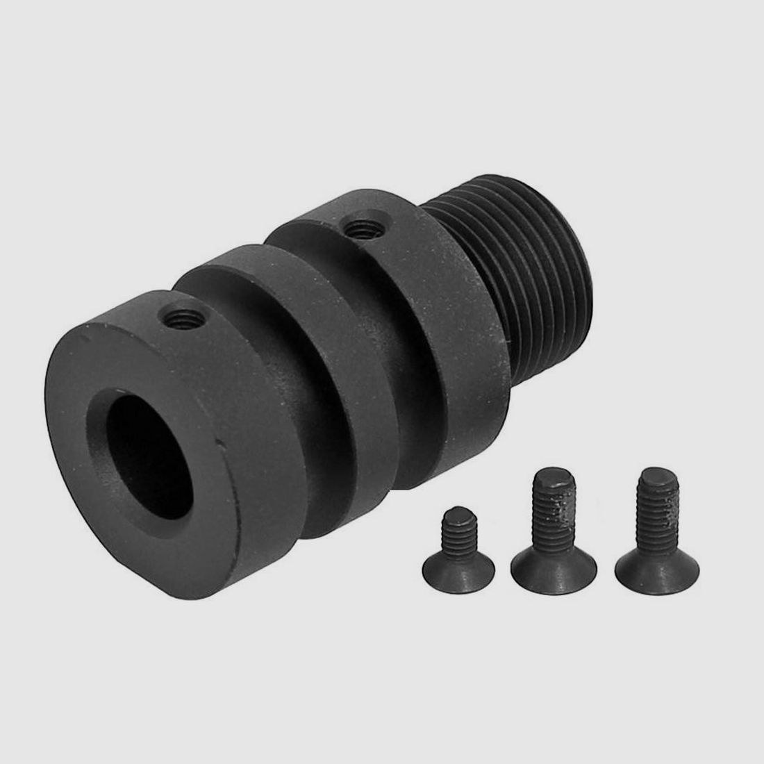 Adapter Schalldämpfer 14mm CCW Action Army - Kompatibel mit AAP01C - Zuverlässige und leise Montage, Bild 1 von 4
