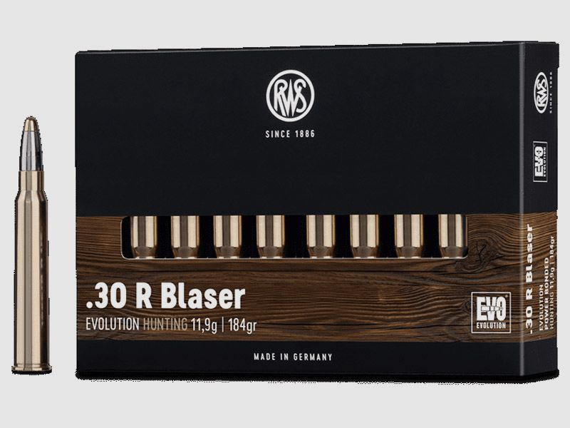 RWS .30RBlaser EVO 11,9g - 184gr