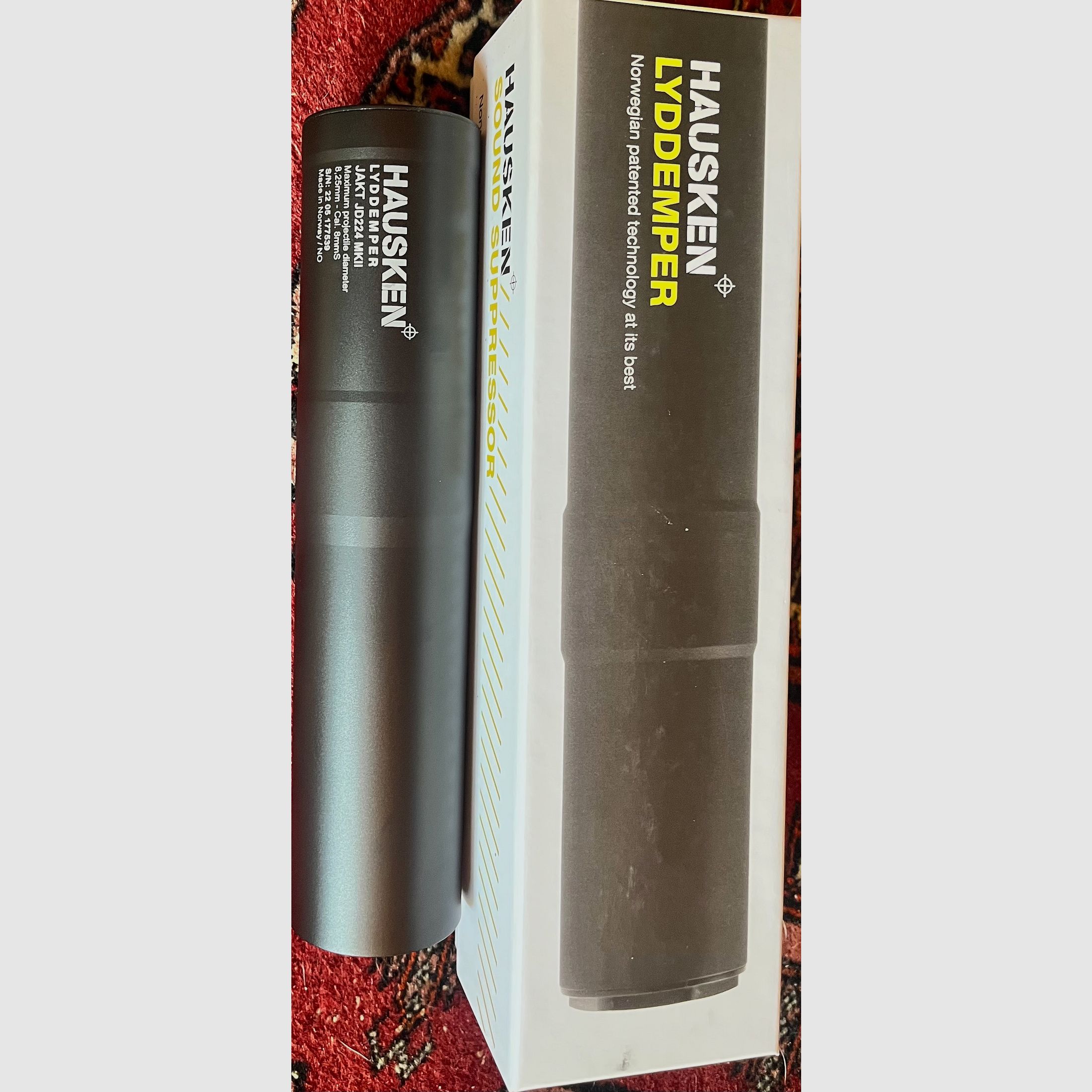 Schalldämpfer Hausken JD224 MK2 8mm 