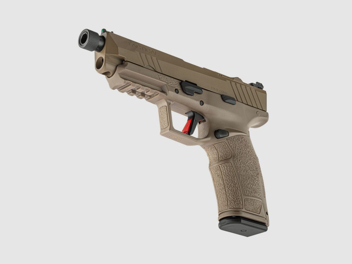 Pistolet Tisas PX-9 Tactical FDE 9x19 canon fileté, image 8 sur 10