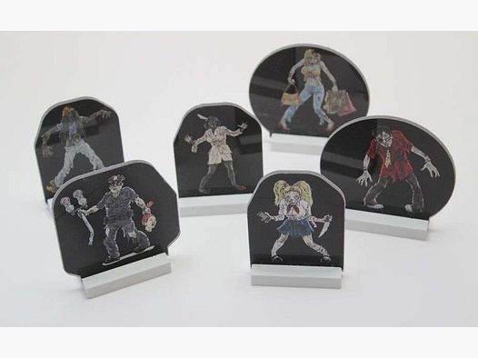 DaGrecker Cible Polycarbonate -Zombie