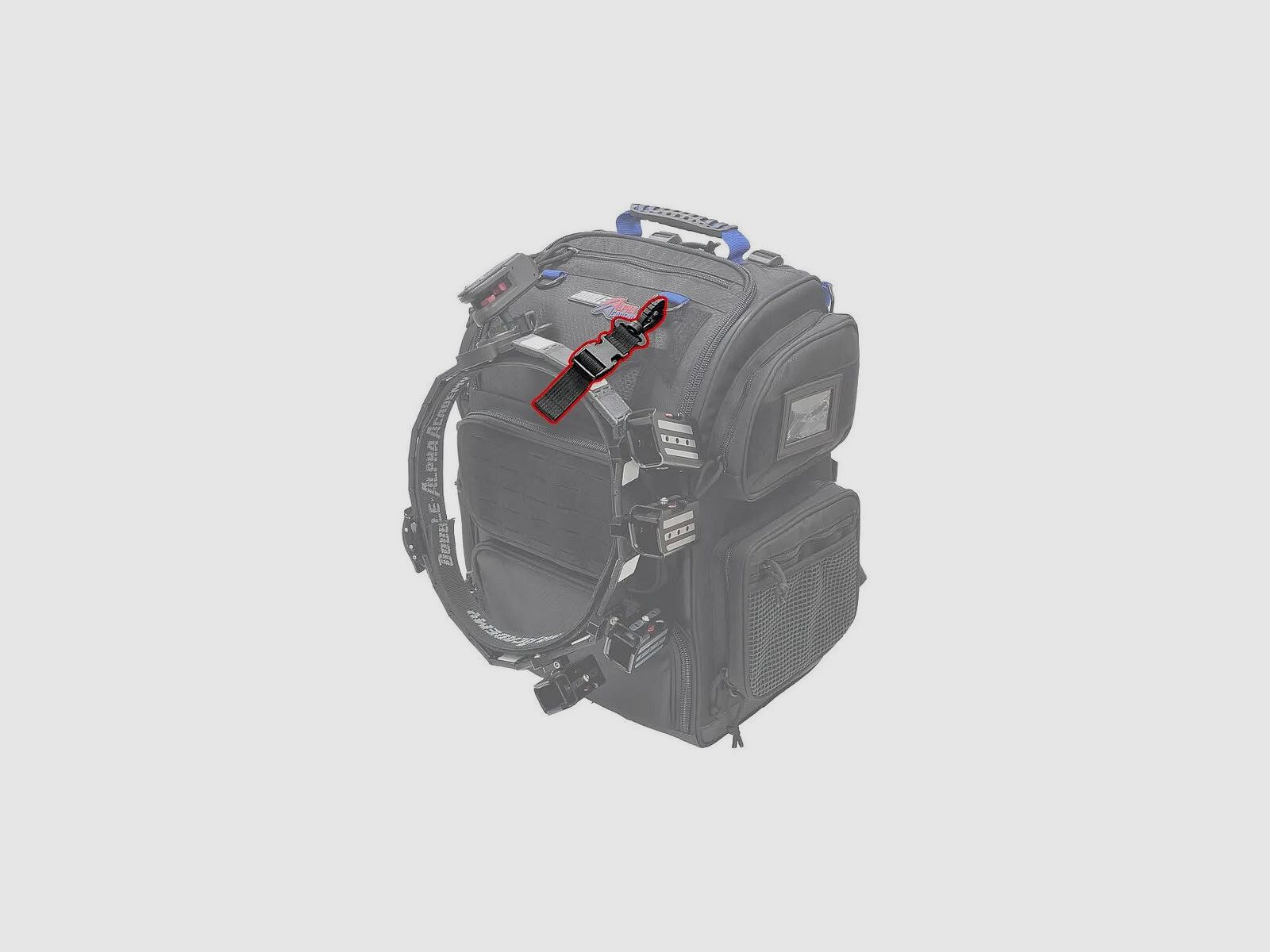 DAA Rig Attachment Strap noir, image 2 sur 3