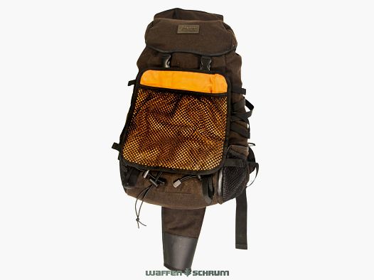 Mjoelner Hunting Rucksack Arild Dark Brown 36l Mit FAST-DRAW Gewehrtasche