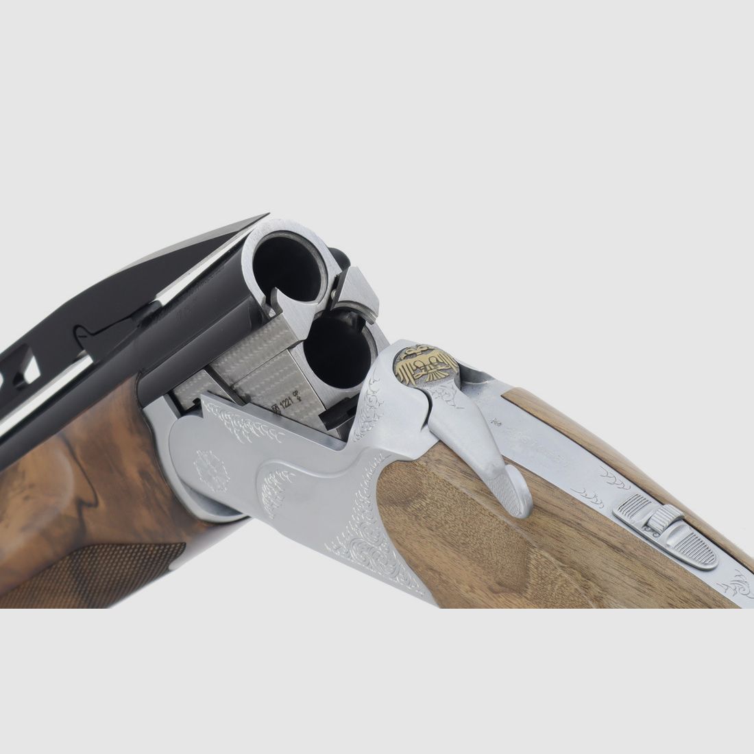 Fucile sportivo Huglu TRP DLX argento sinistro