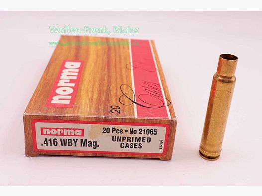 Norma Fundas de Rifle Largo 416 WBY Mag.