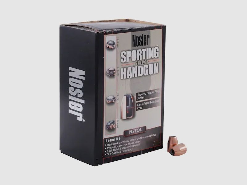 Nosler Geschoss Sporting Handgun .45/.451 230GR JHP 250 Stück