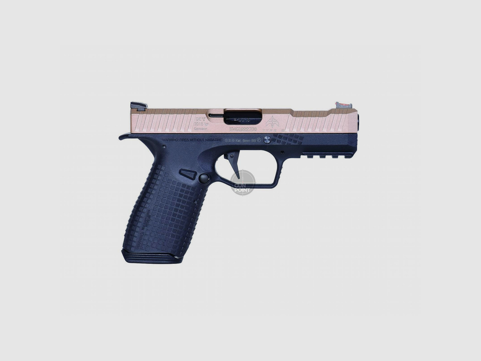 Softair - Pistole - EMG/Archon Firearms Type B Pistol GBB - ab 18, ber 0,5 Joule