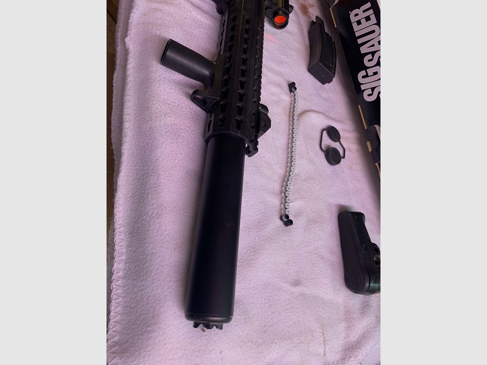 MCX Co2 Gewehr von SIG SAUER mit Red Dot