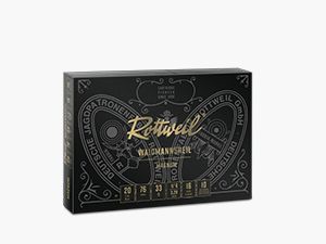 Rottweil munizioni per fucile 12/76 Mag. NR. 4 / 52 g. Premium Line 3.2mm