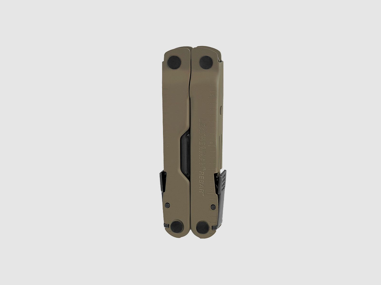 Leatherman REBAR Coyote Tan, Molle Holster, Schwarz, M