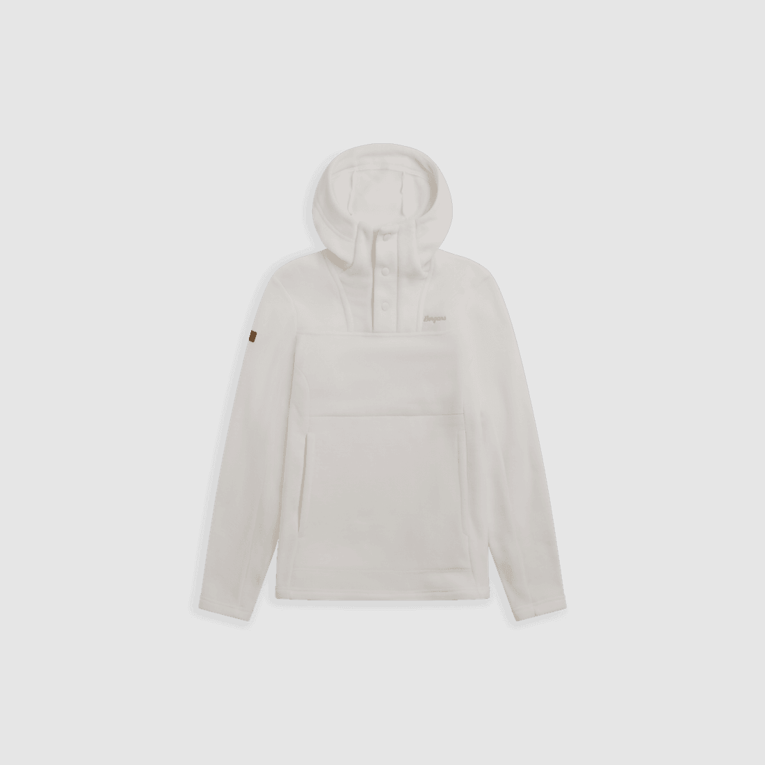 Bergans Hareid Fleece Hoodie Women Vanilla White XS