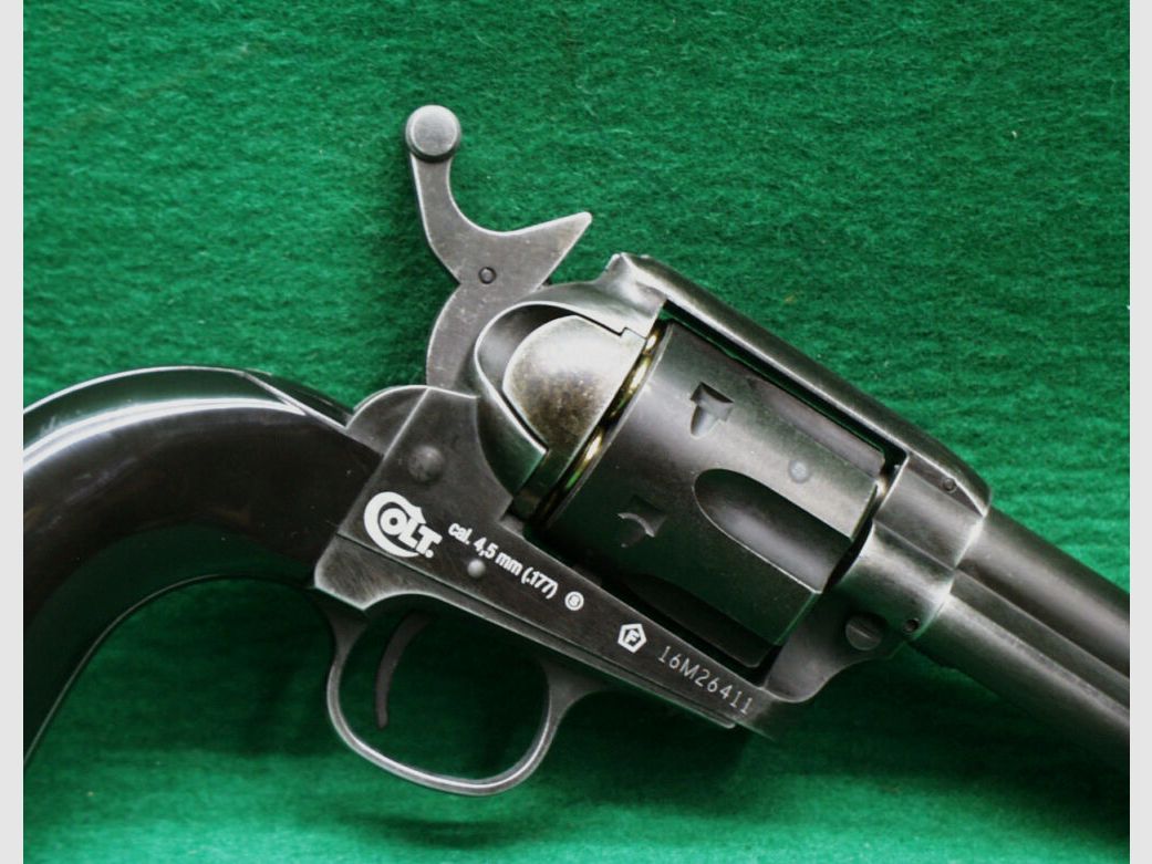 Umarex CO2 Revolver, Colt Single Action .45, schwarz
