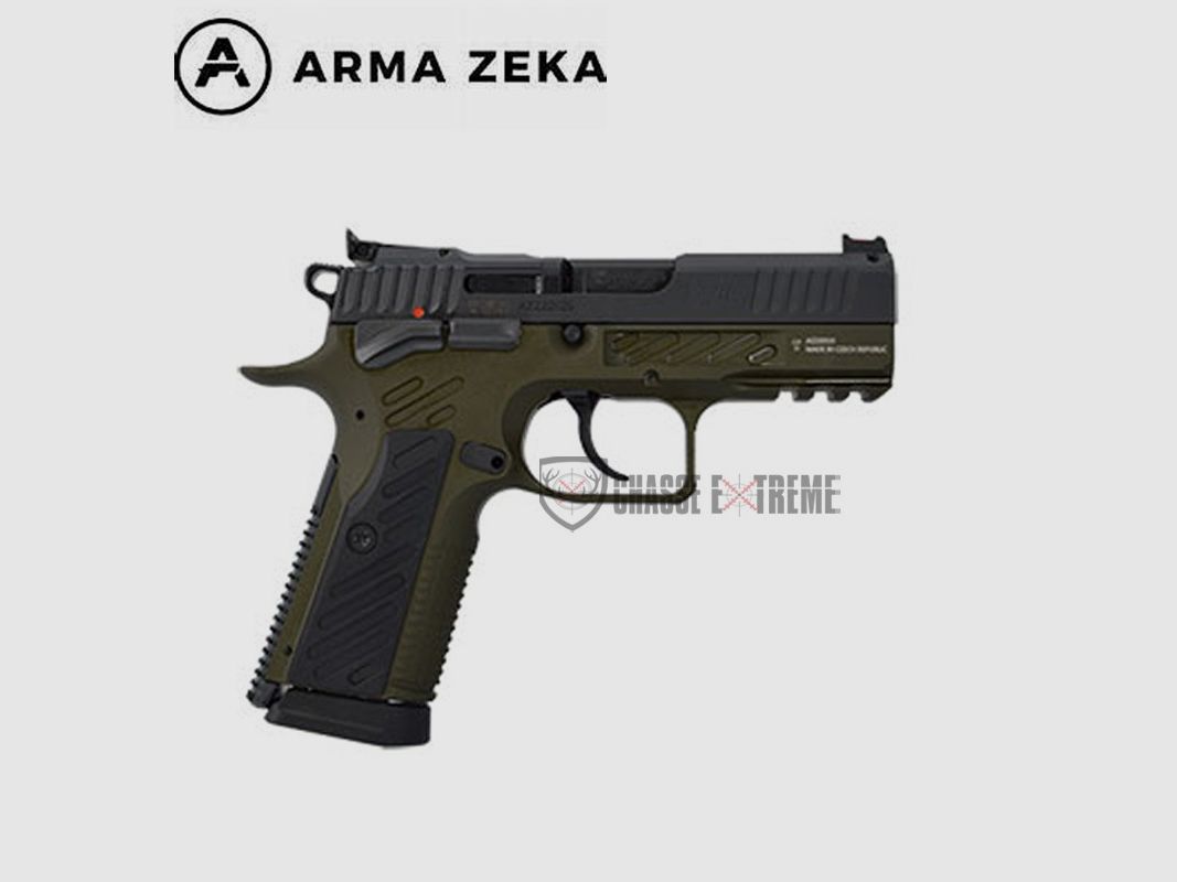 Pistolet ARMA ZEKA AZ-P1 Vigil Cal 9x19 mm Vert, image 1 sur 4