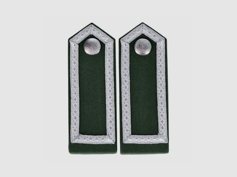 Schulterklappen Schützenverein grün/silber