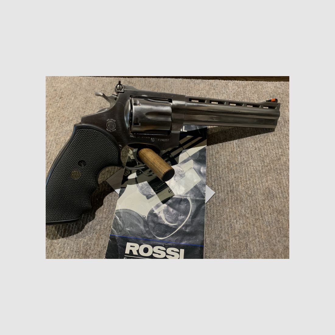 Sportrevolver Rossi Kal .357 Mag Stainless 6"