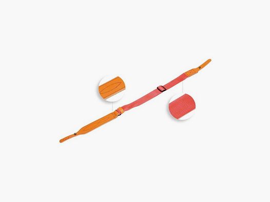 Bretelle sangle fluo Januel pour carabine