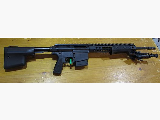 Carabine a Pompe Troy, cal 308win, chargeur 10 coups, canon 46cm frein de bouche super etat