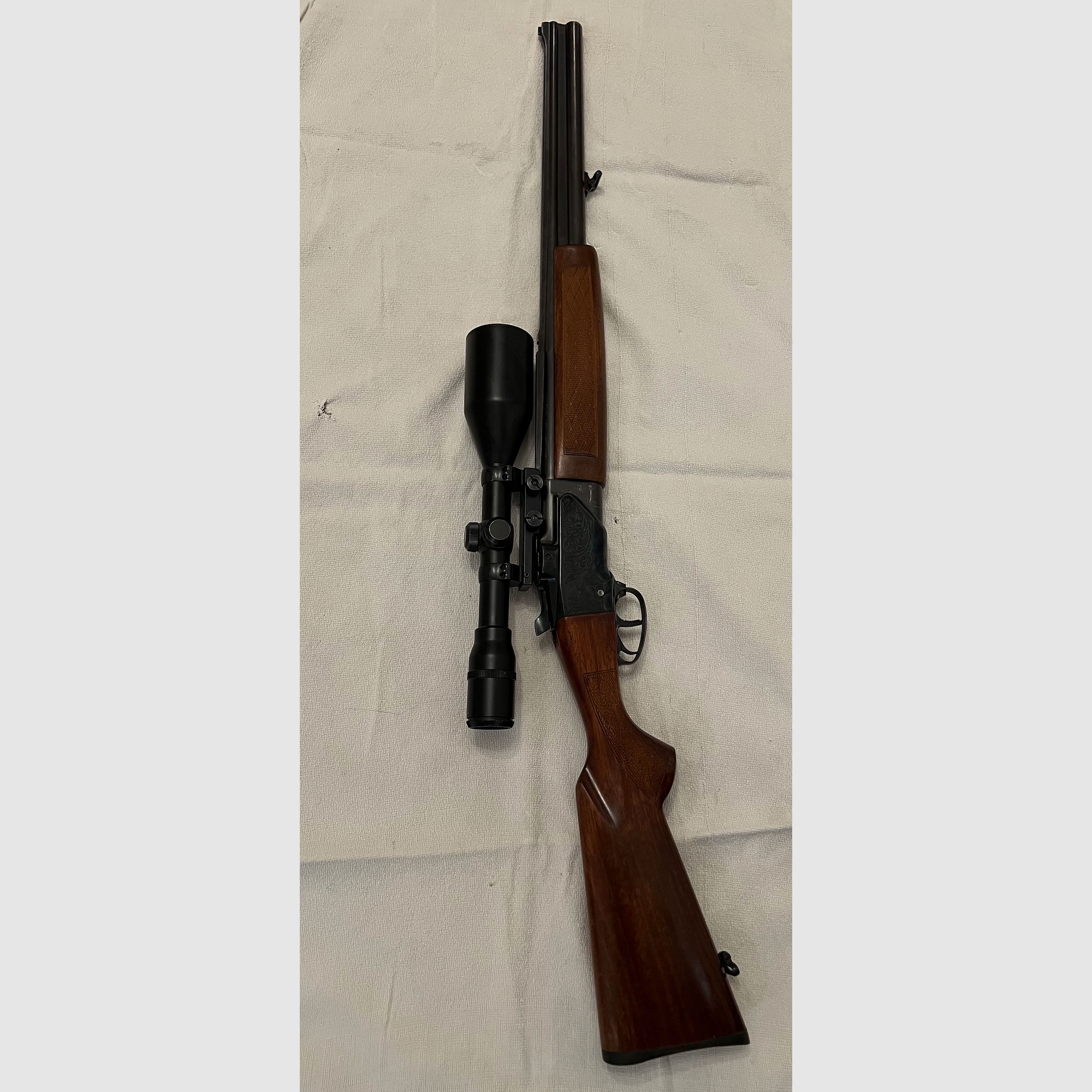 Bockbüchsflinte Bbf Zbrojovka BRNO ZH 307 Kaliber 12/70, .22Hornet ZF Lisenfeld 8x56 Spezial