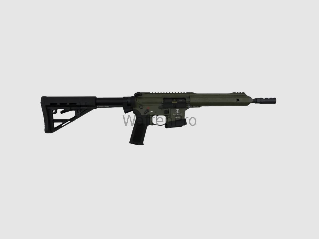 Schmeisser AR15-9 S4F Sport PCC OD Green 10,5'' Dynamisch