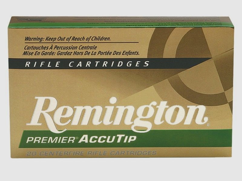 REMINGTON Büchsenpatrone Kal. 7 Rem.Mag. – 9,7 g/150 gr AccuTip BT (1 Packung mit 20 Stück)