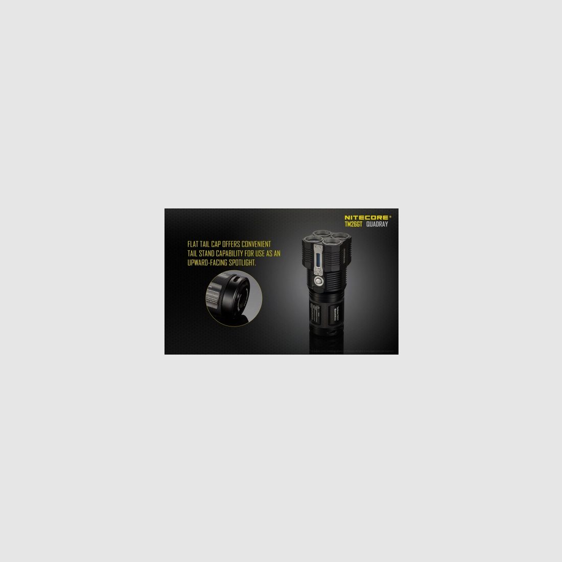 Latarka Led Nitecore TM26GT 3500 Lumenów, zdjęcie 20 z 26