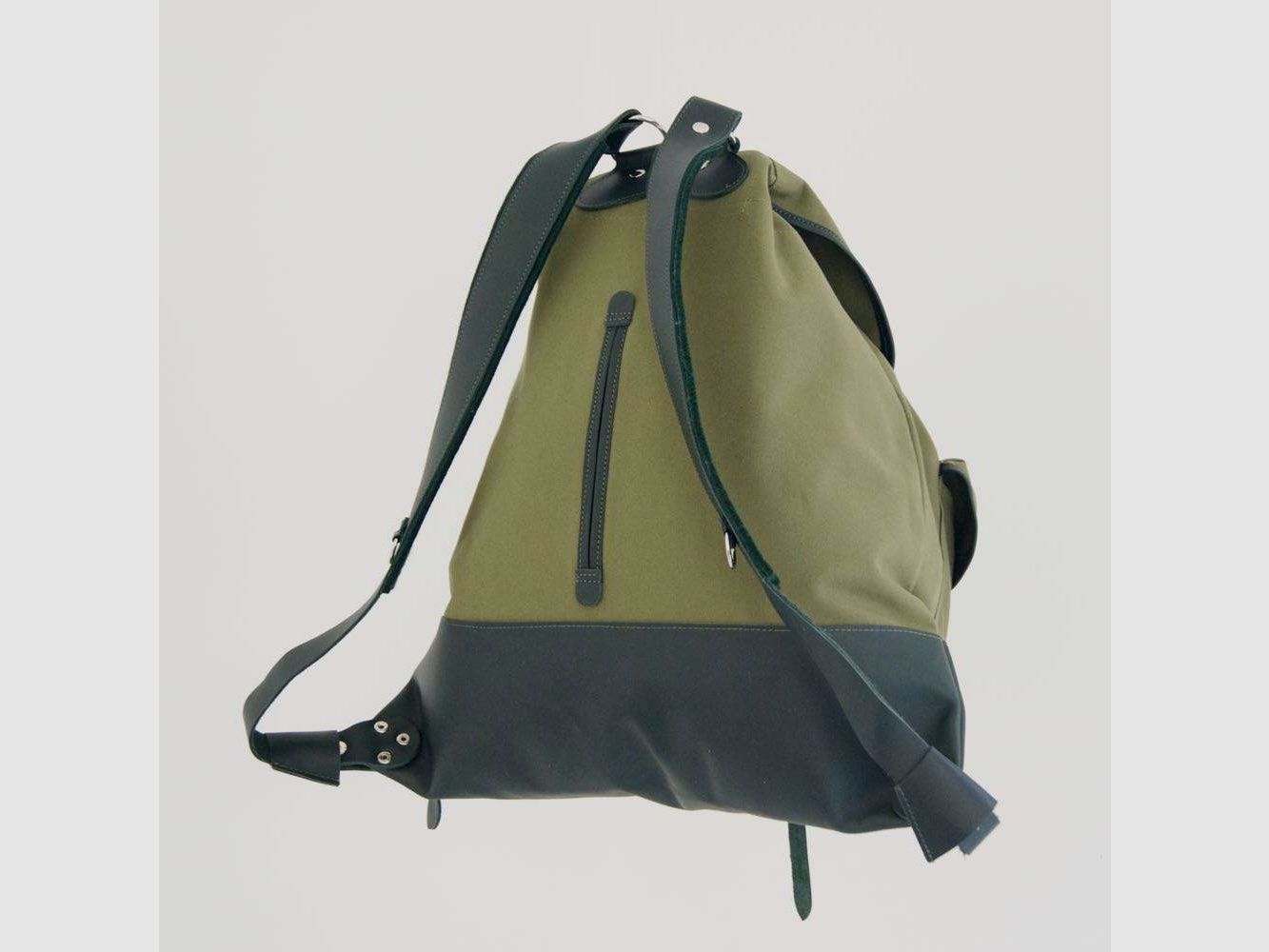Jagdrucksack Modell II, 2 Vortaschen, grün, Bild 2 von 47