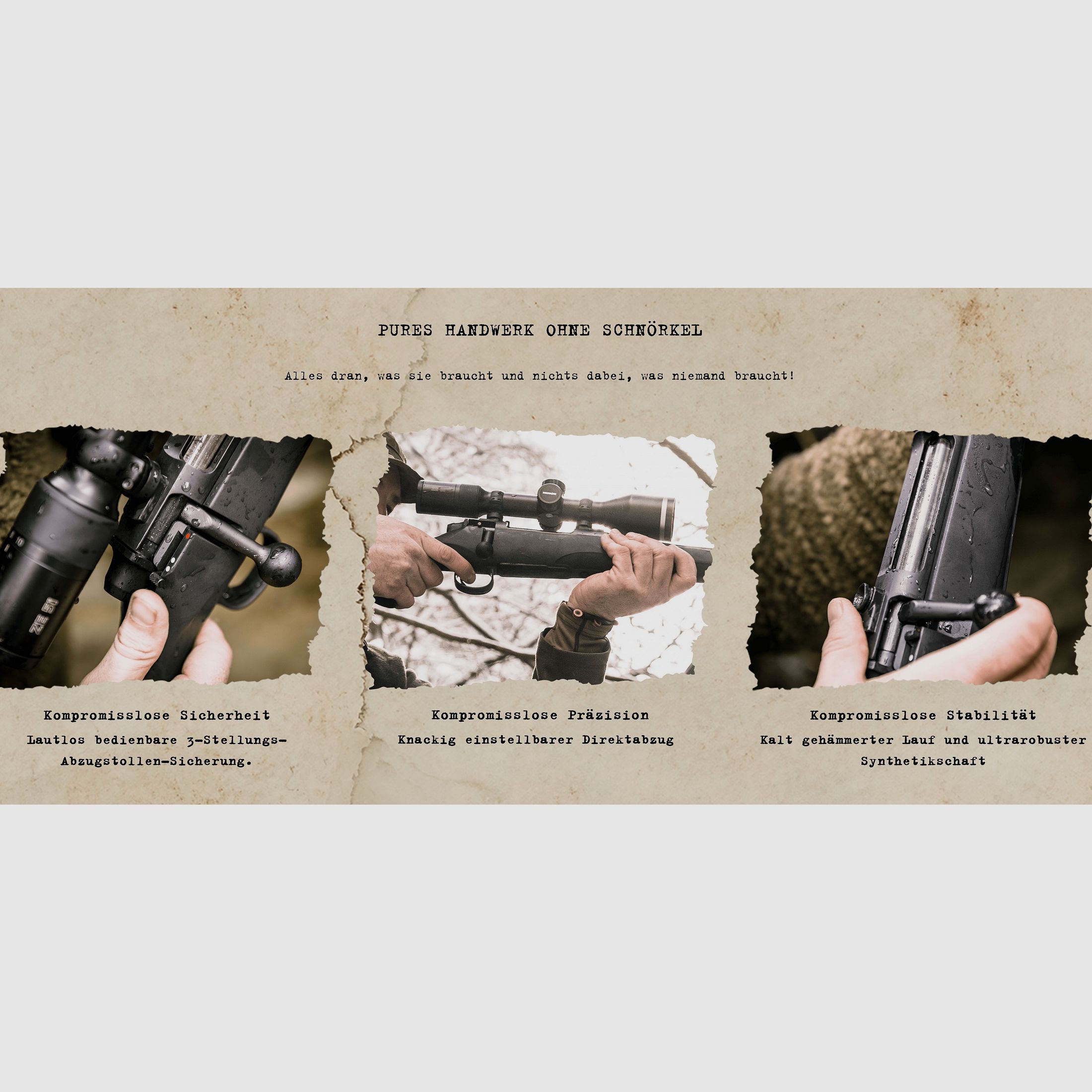 Mauser 80111225 repeating rifle M18 Standard .308 Win. M15x1 51cm barrel length