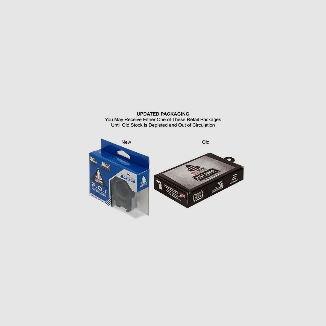 UTG UTG Pro P.O.I. Montageringe 30mm Medium Profile