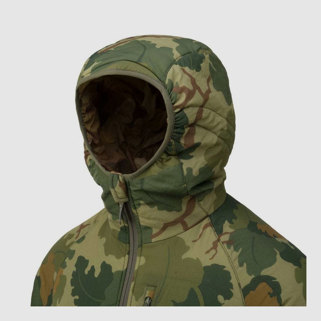 HELIKON TEX REVERSIBLE WOLFHOUND HOODIE Climashield® Apex™ MITCHELL LEAF / MITCHELL CLOUDS CAMO