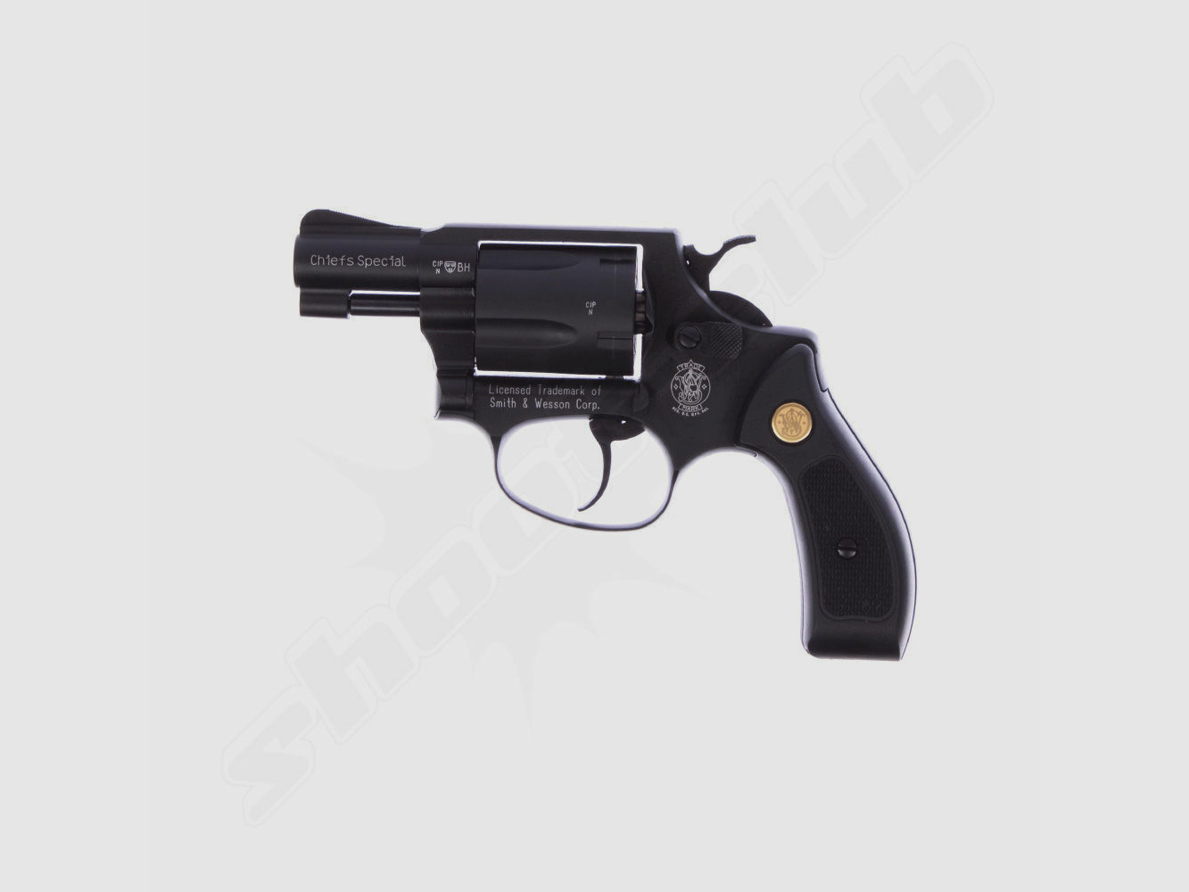 Smith & Wesson	 Chiefs Special Revolver 9mm R.K. Schwarz