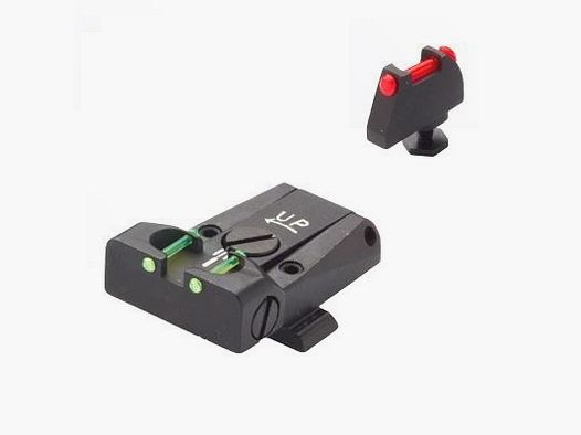 Set di mirini TTF Fiber Glock 17-48+X