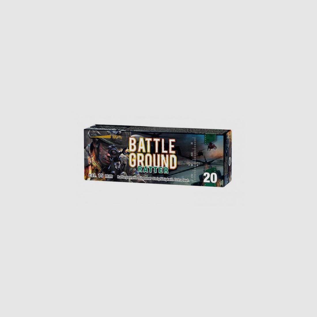 BATTLEGROUND RATTER- 15MM - 20 SCHUSS