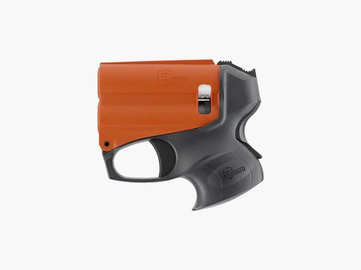 P2P Pfefferpistole PGS II Kit mit Taschenlampe schwarz/ orange inkl. 11 ml Pfefferkartusche