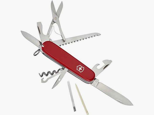 Original Schweizer Offiziersmesser von Victorinox mit 15 Funktionen